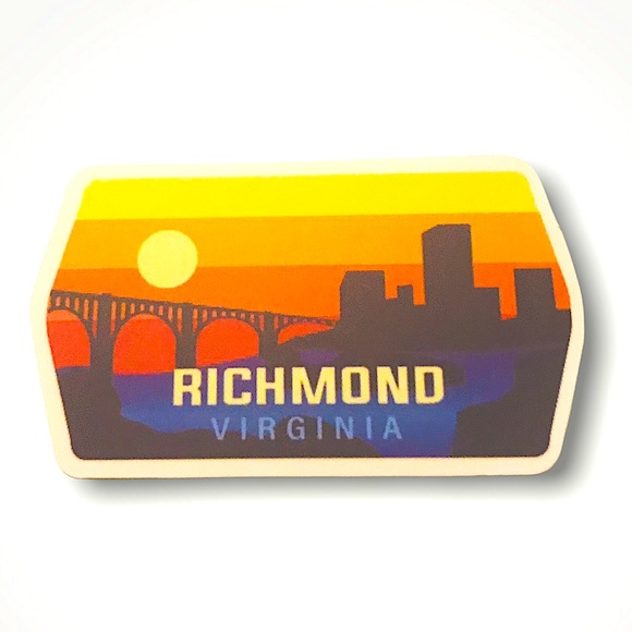 Richmond Virginia Matte Finish PVC Removable Waterproof Decor Accent St… - Picture 3 of 10